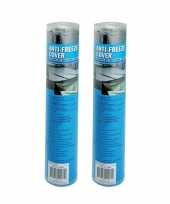 2x antivries auto hoezen 340 x 60 x 60 cm